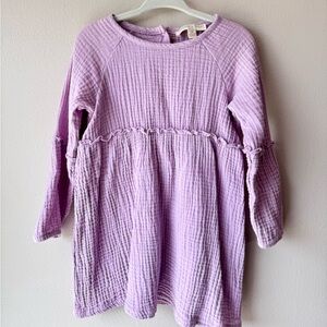 Toddler dress size 2t . Muslin cotton material.